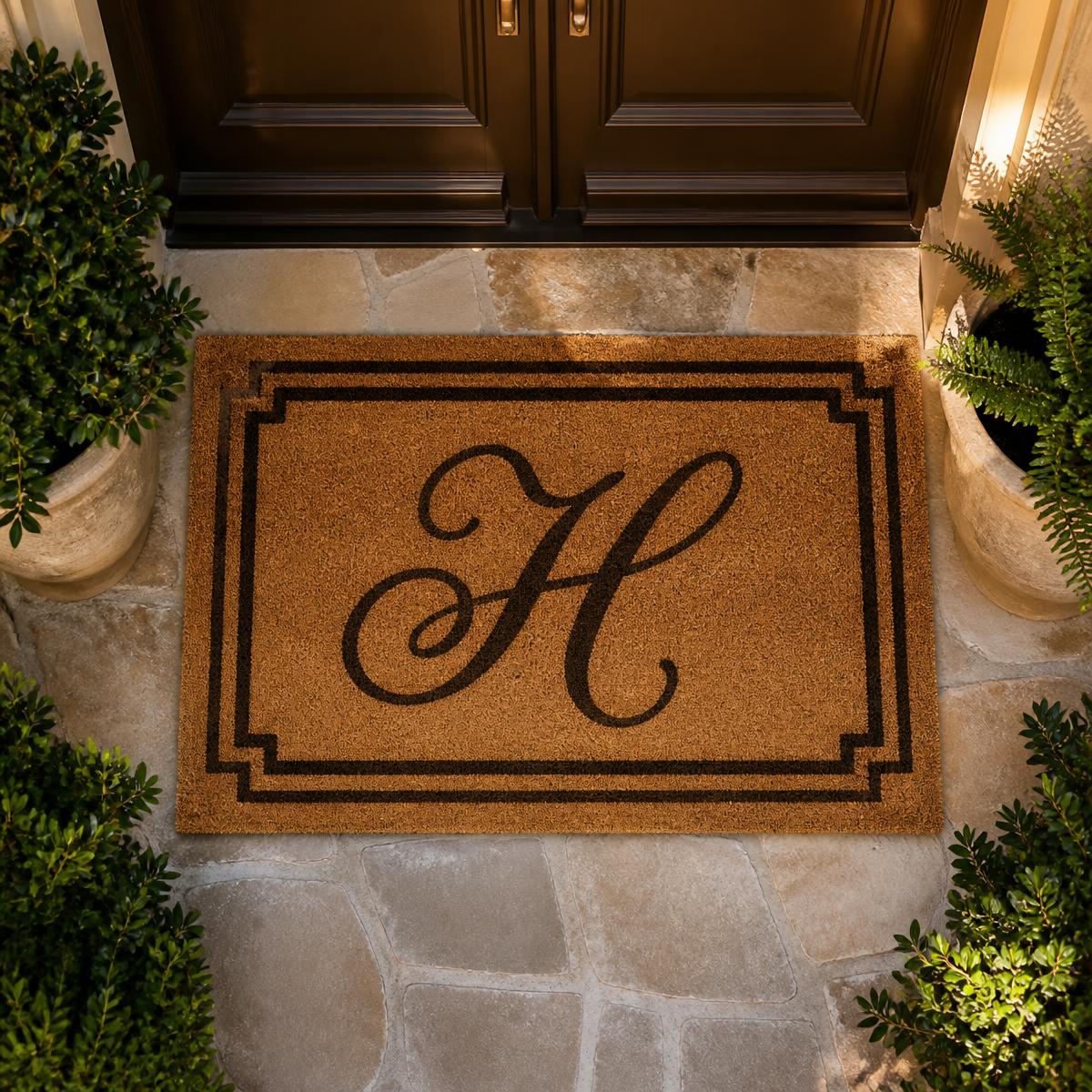 Monogram Doormat
